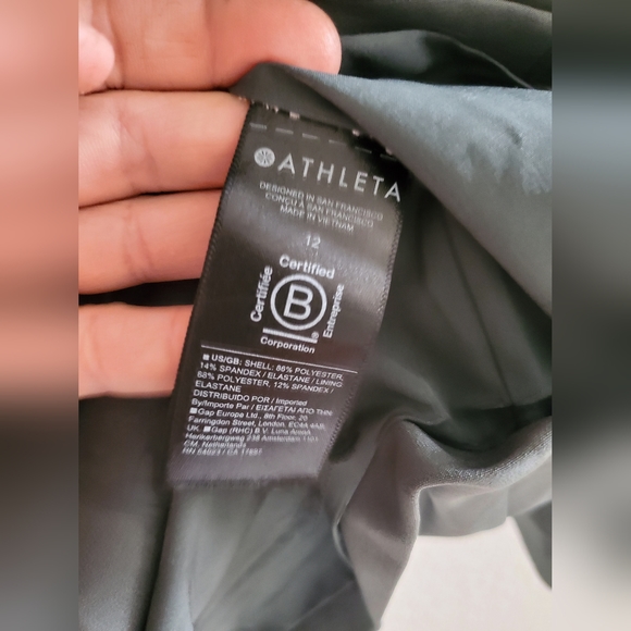 Athleta Endless Primatwill Blazer Jacket Women's  Military Green $179 NWOT - Picture 8 of 10